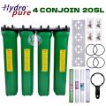 2/3/4 Stage 20 inch Deep Well Water Filter housing Complete Set with Free Filter 20x2.75 inch. 