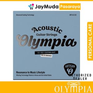 Olympia Acoustic Guitar Strings Full Set Custom Light 011-052 ART-A1152 Advance Coating 80/20 Bronze