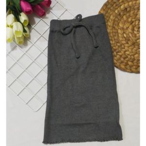 Rok midi Knit SML 1-4thn / rok anak perempuan