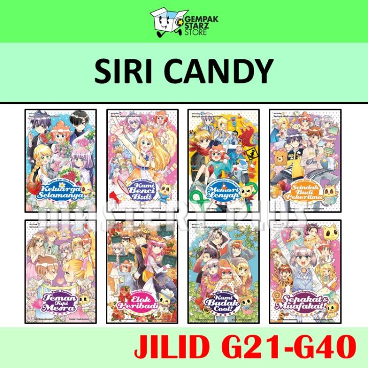 Siri Candy Jilid G21 G40 By Candy Factory Kadokawa Gempak Starz