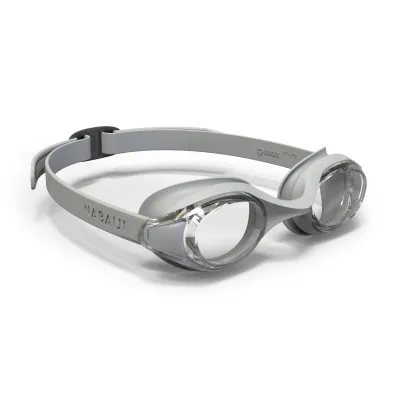 Decathlon Swimming Adjustable Beginner Clear-Vision Swim Goggles for Adults & Kids