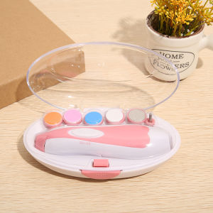 Gunting kuku bayi elektrik nail trimmer set kikir kuku pengikir kuku otomatis automatic balita anak alat potong kuku manicure baby perlengkapan pedicure peralatan pemotong kuku electric
