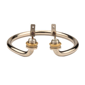 Isuotuo องค์ประกอบเครื่องทำน้ำอุ่นไฟฟ้าสำหรับถังไฟฟ้า ท่อความร้อนเส้นผ่านศูนย์กลางวงกลม 122 มม. 1000W 220V เครื่องทำความร้อนถัง