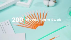 100pcs Pembersih Sponge Nozzle Inkjet Printer Cleaning Stick Rod