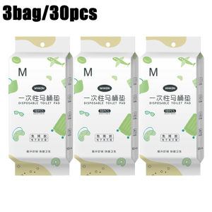 10/20/30pcs Disposable Toilet Seat Covers / Individually Wrapped Waterproof Toilet Seat Covers for Travel / Universal Bathroom Toilet Seat Pad