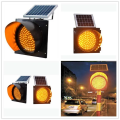 Wireless Solar Traffic Light Security Led Traffic Solar Powered Blinker Traffic Signal Light. 