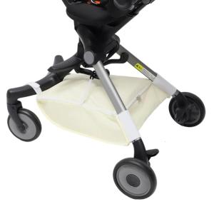 รถเข็นเด็กพับได้มีขนาดกะทัดรัดทำจากผ้าอ๊อกซ์ฟอร์ดติดตั้งอย่างรวดเร็วกันน้ำได้กระเป๋าเครื่องสำอางด้านล่าง