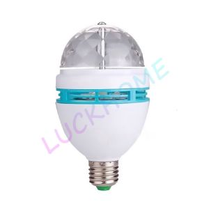 Lampu DISCO LED Fitting Lampu Warna Warni Tumblr Fitting LED Fitting Putar otomatis disko warna-warni RGB