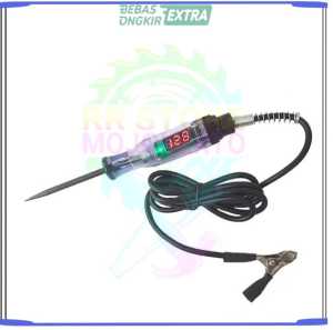 Tespen Digital DC AKI Listrik Mobil Motor 6v/12v/24v/36v auto voltage Universal Digital Obeng