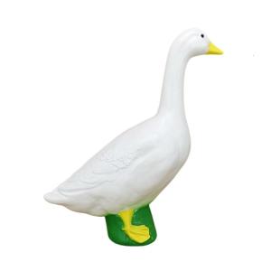 Artistic Geese Garden Sculpture Resins Safe Small Gooses Figurine for Kids Pet Outdoor Yard Patios Decoration