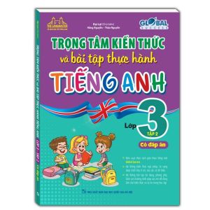 Sách - GLOBAL SUCCESS - Trọng tâm kiến thức và bài tập thực hành tiếng anh lớp 3 tập 2 (có đáp án)