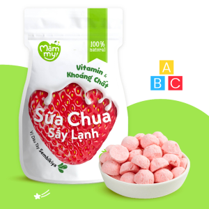 Mămmy Sữa Chua Sấy Khô Hữu Cơ Chống Hóc Cho Bé Từ 6 Tháng - Túi 20g