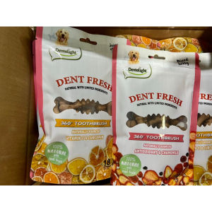 Dentalight Dent Fresh 360° Dental Treats for Dogs 150g