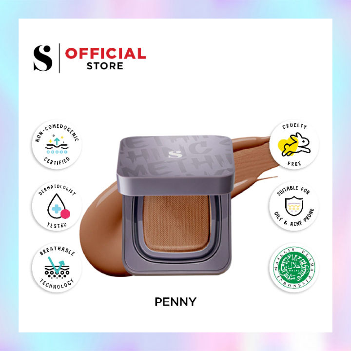 SOMETHINC Copy Paste Mesh Cushion SPF33 PA++ Penny | Lazada Indonesia
