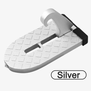 Universal Foldable Car Door Step Aluminum Alloy Roof Access Pedal Safety Hammer for SUV Truck Car