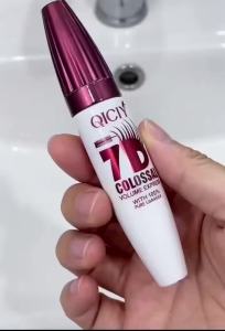 7D Waterproof Mascara Volumizing and Lengthening Black Magic Eyelash Makeup for Thick Long Lashes Smudge-Proof Gentle Formula Daily Use