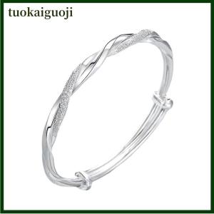 tuokaiguoji Đơn giản vòng đeo tay mobiusbangle đối với nữ trang sức quà tặng sinh nhật đảng ủng hộ