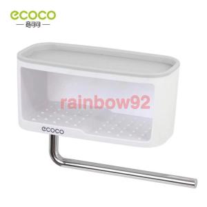 ECOCO ที่วางสบู่ ชั้นวางของในห้องน้ำ ชั้นวางของในห้องครัว และที่แขวนผ้า E1716