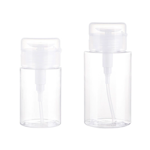 Push Down Pump Dispenser Refillable Liquid Containers for SalonHospitalTravel Use Cosmetic Packaging Empty Bottle