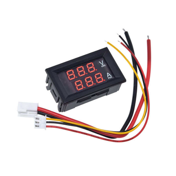 AMP Hand Crimpers & Strippers Amp Install Kit 10 Gauge DSN-VC288 DC100V 50A Voltmeter Ammeter Blue Red LED Amp Dual Digital Volt Amp Meter Gauge Panel Meter Digital AMP Dual In-Line IC Sockets - Foto 13