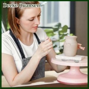 Deeke 1pcs kết cấu công cụ cho đất sét nghệ thuật Đất Sét mô hình mô hình con lăn kết cấu cán Emboss kẻ sọc tay con lăn cho DIY hàng thủ công