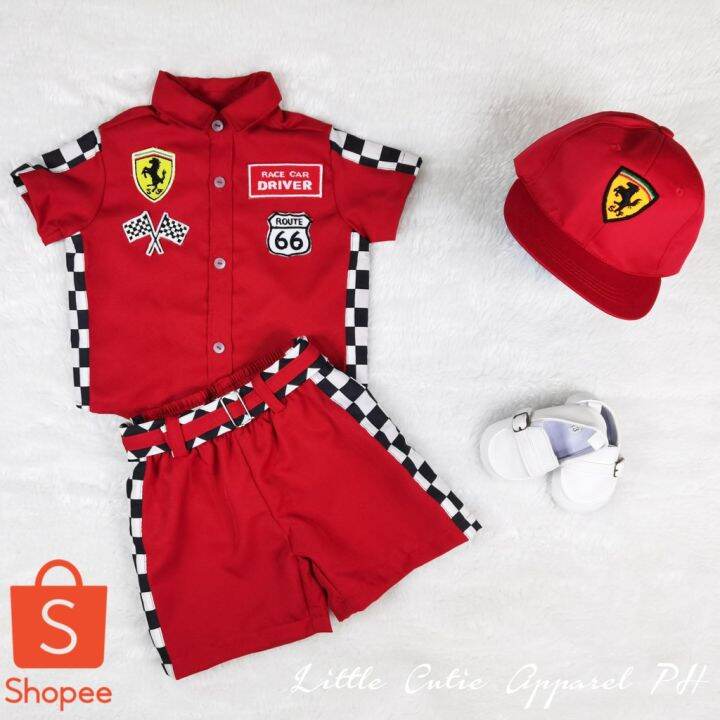 Ferrari outfits sales for toddlers