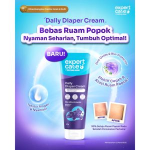 PERA811 EXPERT CARE DAILY DIAPER CREAM 40GR/ EFEKTIF CEGAH & REDAKAN RUAM POPOK BAYI/ GENTLE PROATECT SHAMPOO & BODY WASH REFILL POUCH 380ML/ NUTRISHINE TOOTHPASTE 36GR DENGAN FLUORIDE 1.000ppm & KALSIUM FOSFAT/ PASTA GIGI BAYI DAN ANAK