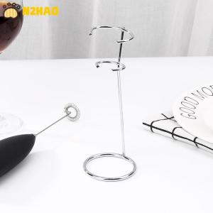 【N2HAO】 1PC Kitchen Mixer Stands Versatile Stainless steel Egg Beater Rests Eggbeater Silver Brackets