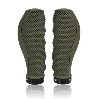 BUCKLOS Ergonomic Bike Grips Anti-slip Handlebar Grips Shockproof Rubber Grips for MTB Bicycle Parts