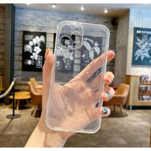 SoftCase Casing Xiaomi Redmi Note 13 5G Silikon Clear Bening Transparan TPU SPACE Space