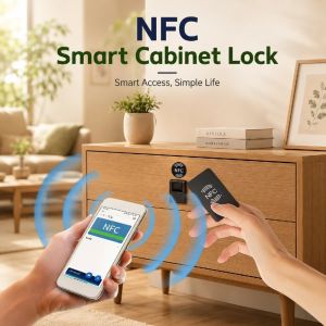 Smart Cabinet Lock NFC Keyless Magnetic Drawer Lock Baby Safety Lock for Cabinet Door Home Use