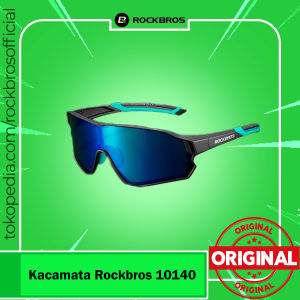 Kacamata Rockbros 10140 Sunglasses Polarized Lens Kaca Mata Olahraga Sepedah Gowes Anti UV Sports Outdoor