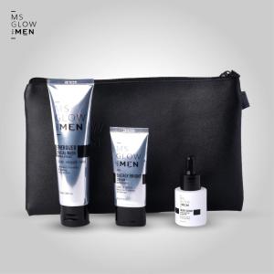 MS Glow Men Original Perawatan Kulit Pria Menyamarkan Bekas Jerawat Mencerahkan