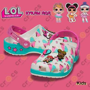 Dép Cross Classic L.O.L Surprise BFF cho trẻ em bé gái nữ người lớn HannaKids Sục Croc LoL giày Cros Clog Kid