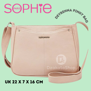 New Style Tas Selempang Wanita Deyrenna Pinky dan Black Promo Import Kekinian Kasual Katalog Baru 2025 Ekscluisve Premium Sling Bag Mewah Branded Korean Style Cuci Gudang COD