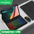 GOOJODOQ for Xiaomi Pad 6 Case with Bluetooth Keyboard casing For Xiaomi Mi Pad 6 2021 Cover with Pen Slot. 