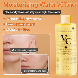 Hydrating Rejuvenating VC Toner Moisturizing and Rejuvenating Toner Wet Compress Essence Lotion Refreshing Version Hydrating Moisturizing Toner 500ml