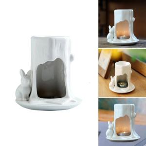 Gốm bunnys aromatherapys đèn tuyệt vời cho hiên ban công hoặc hiên tăng cường bất kỳ không gian với elegances