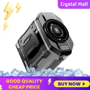 COD [Free Shipping] Personal Fans 199 Speeds Adjustable Hands-Free Fan 4000mAh Battery with LED Digital Display for Camping Vacation Outdoor