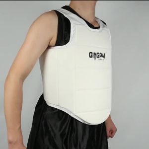 Child Kids PU Taekwondo Karate Chest Guard BodyGear Vest Boxing Protector Karate Protection Equipment Breast