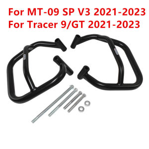 Motorbike For Yamaha MT-09 SP MT09 V3 Tracer 9 GT 2021 2022 2023 25mm Tube Engine Bumper Guard Crash Bar Engine Frame Protector