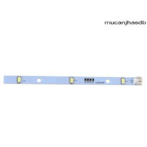 mucanjhasdb 2pcs Tủ đông ánh sáng thanh dẫn dải cho rongsheng Hisense tủ lạnh dẫn ánh sáng