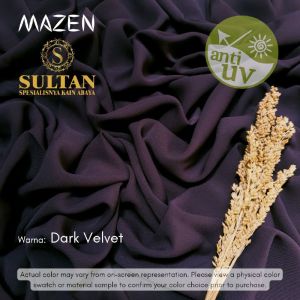 Per50cm Mazen Kain Sulthan Anti UV UPF 25 Kain Premium Polos Lebar 150 Hot Item