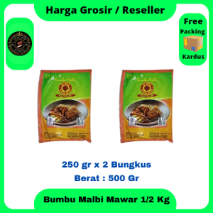 CSP [1 Kg] Harga Grosir Bumbu Malbi cap Mawar Merah