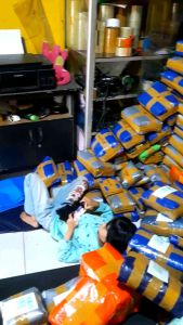 Terpal Kolam 100x50x25 cm Tipe A.20 Super Tebal Bahan Korea