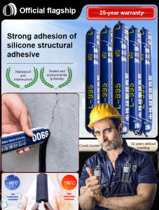 💡Strong Waterproof Sealant Permanent Leak-Proof Sealant Mildew-Proof And Crack-Proof Sealant High-Viscosity Strong Glass Glue Leak-proof And Mildew-proof Sealant Weather-resistant And Anti-aging Sealant