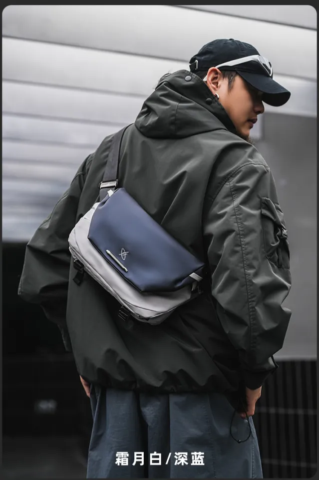 GYXX/Nebula 2 Crossbody Bag Men's Shoulder Bag Flat Breast Bag