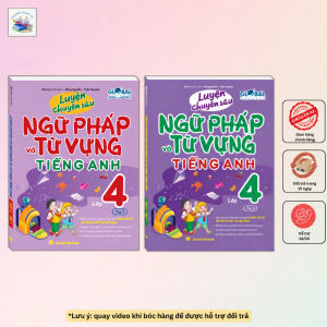 Sách - GLOBAL SUCCESS Combo Luyện chuyên sâu ngữ pháp và từ vựng tiếng anh lớp 4 (T1+T2)