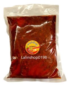 น้ำพริกน้ำเงี้ยวคั่ว ขนาด500กรัม น้ำเงี้ยวคั่ว สูตรแม่กองบุญ เจ้าดังเชียงราย