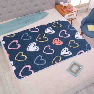 Adult Waterproof Nappy Reusable Washable Urine Mat Elderly Changing Incontinence Bed Underpad